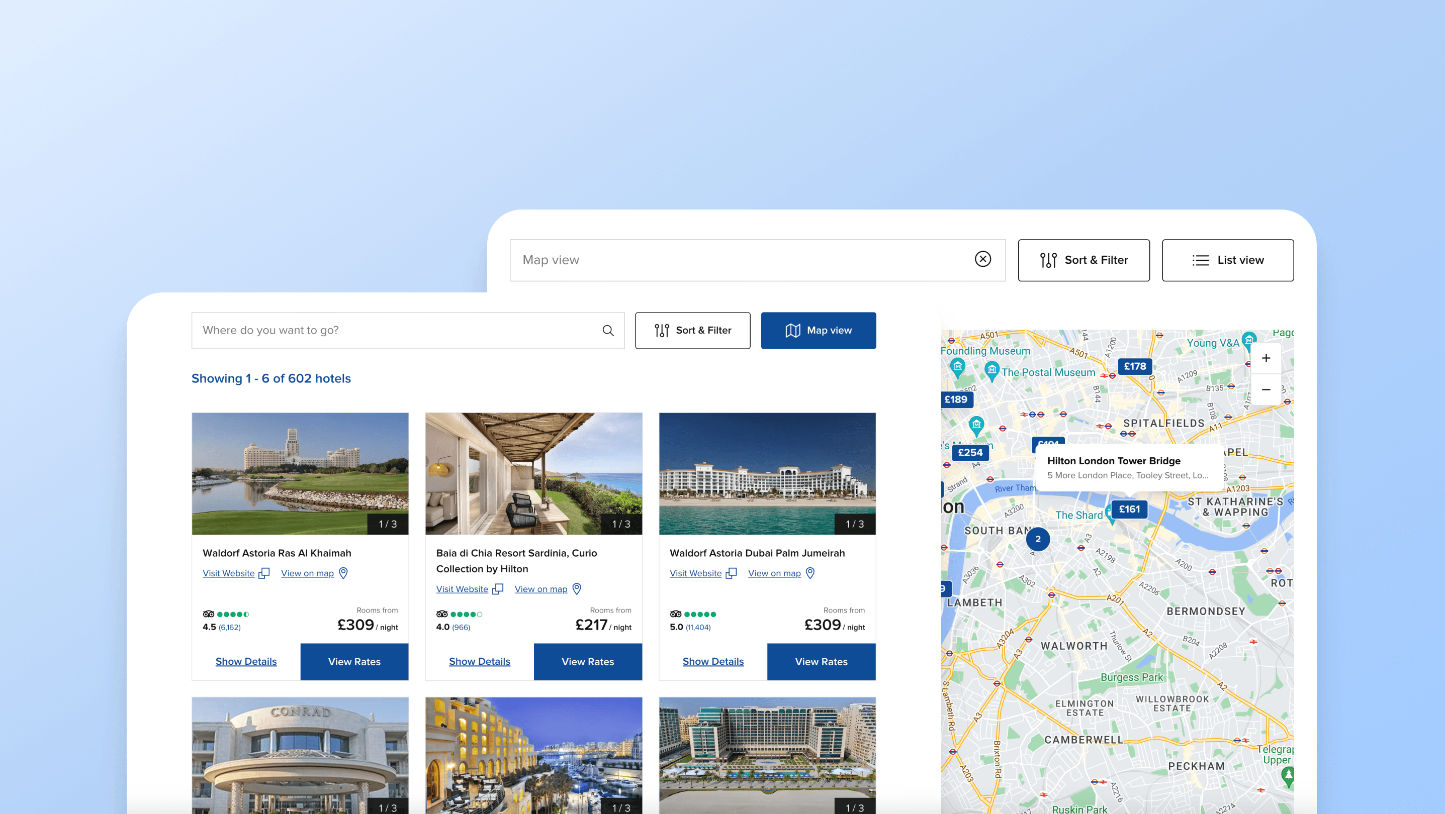 Hilton hotel discovery experience
